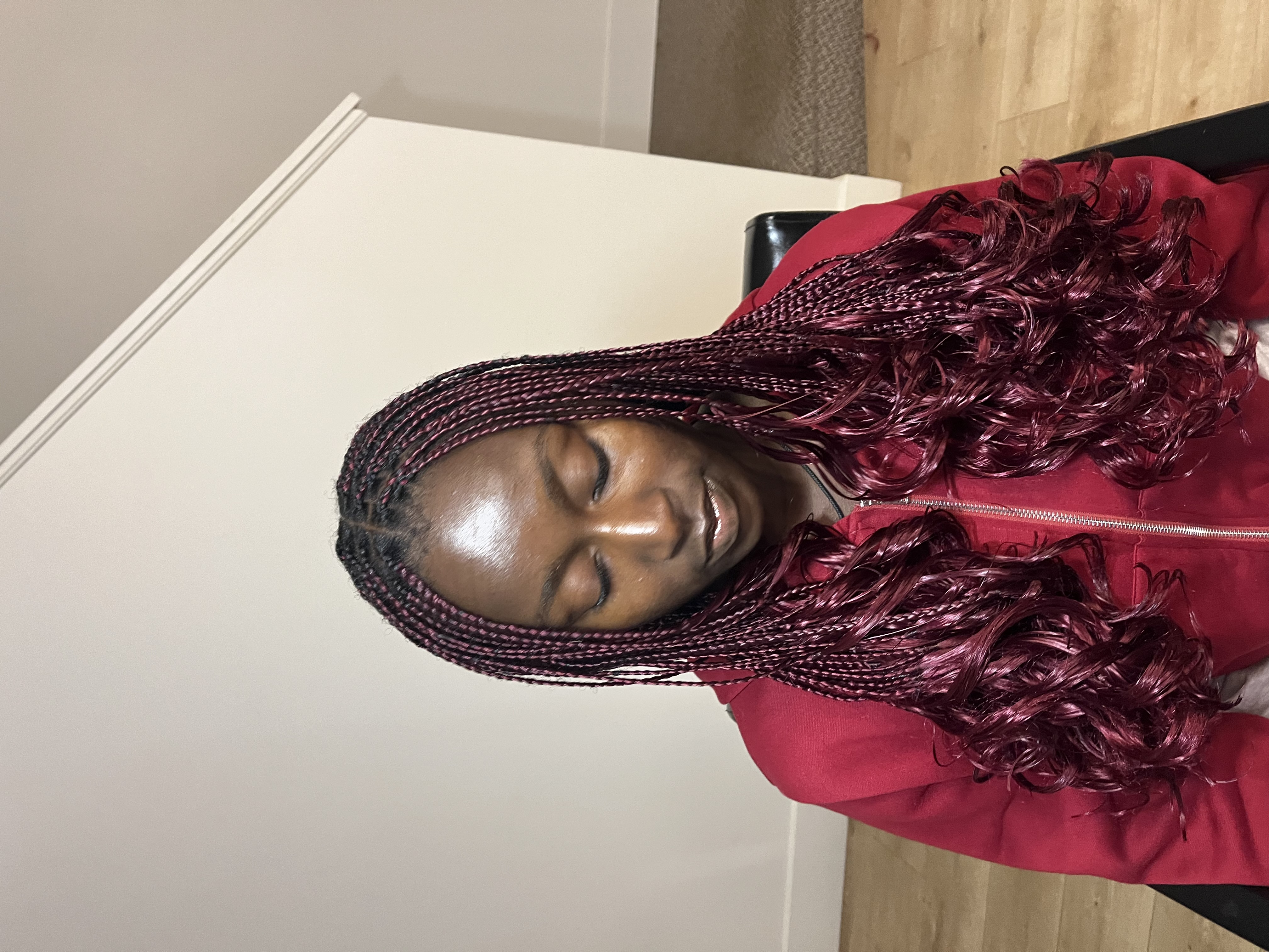 Knotless braids by Braided by Fatima